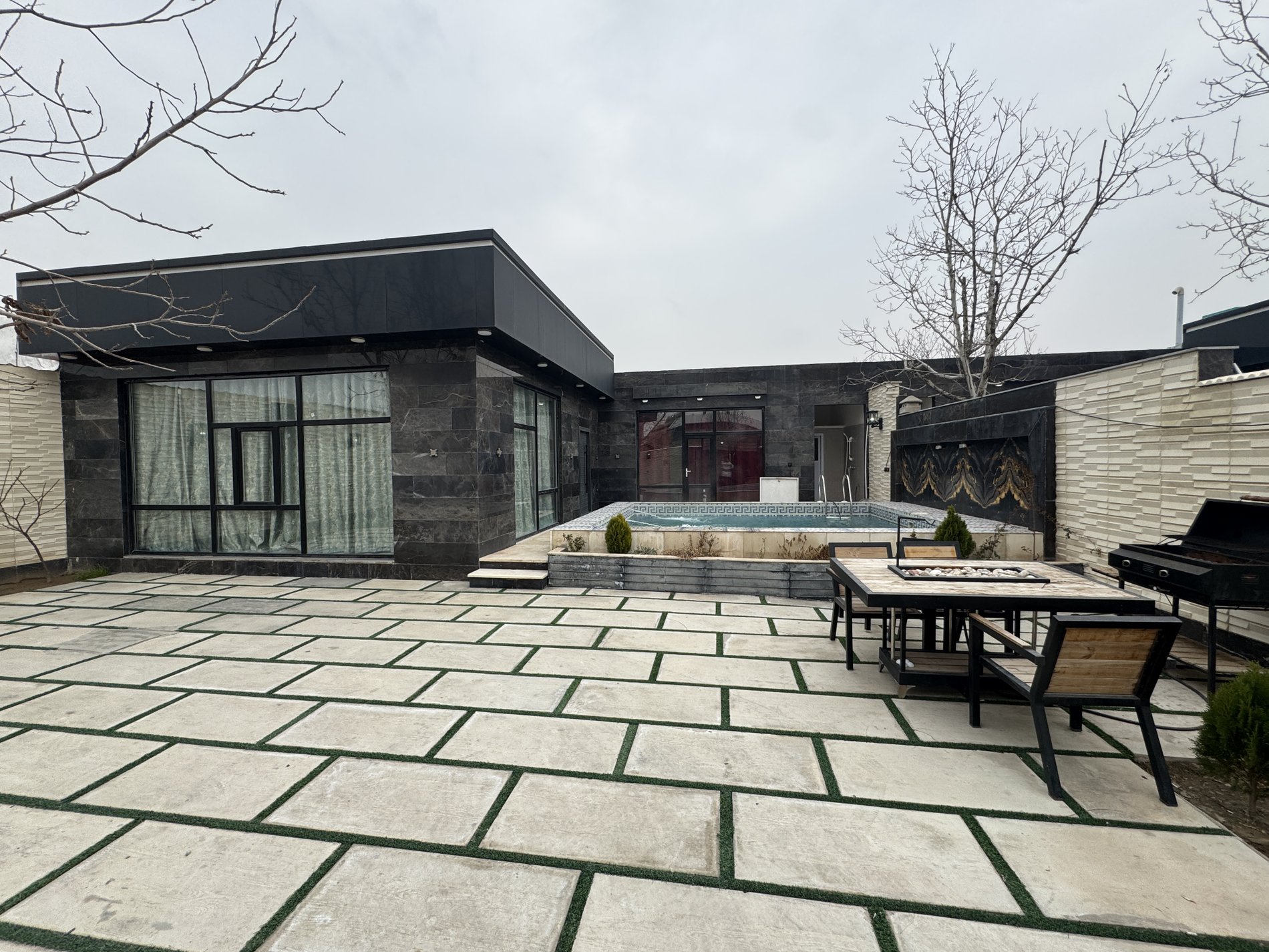 ویلا دوخوابه استخردار آبگرم شهرک دادخواه 5