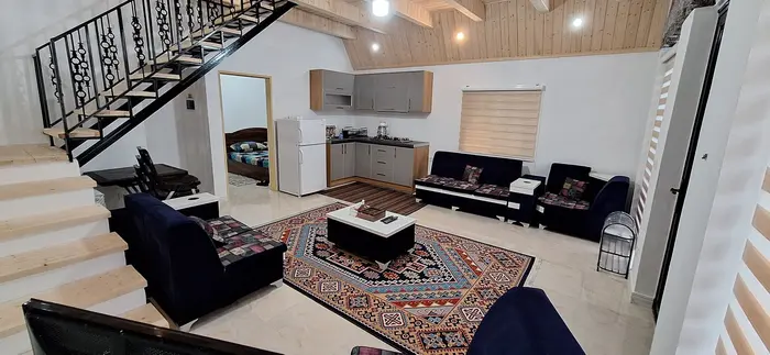 ویلا دوخوابه جنگلی بابا خدایار - پذیرایی 