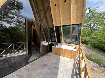 کلبه یک خوابه جنگلی متینا