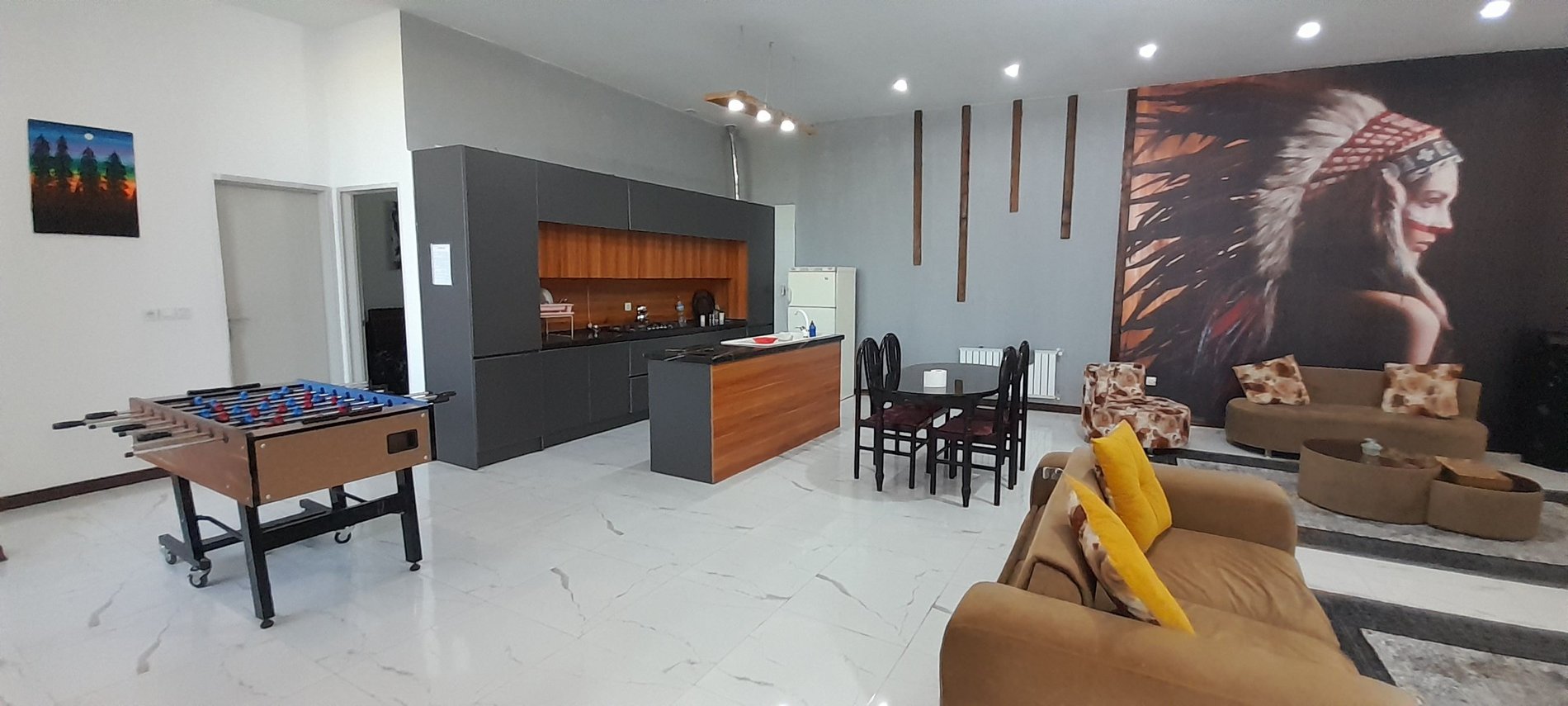 ویلا دوخوابه استخردار آبگرم لویان