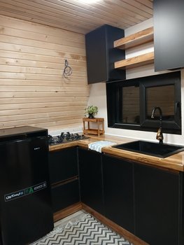 کلبه یک خوابه سوئیسی دلوین