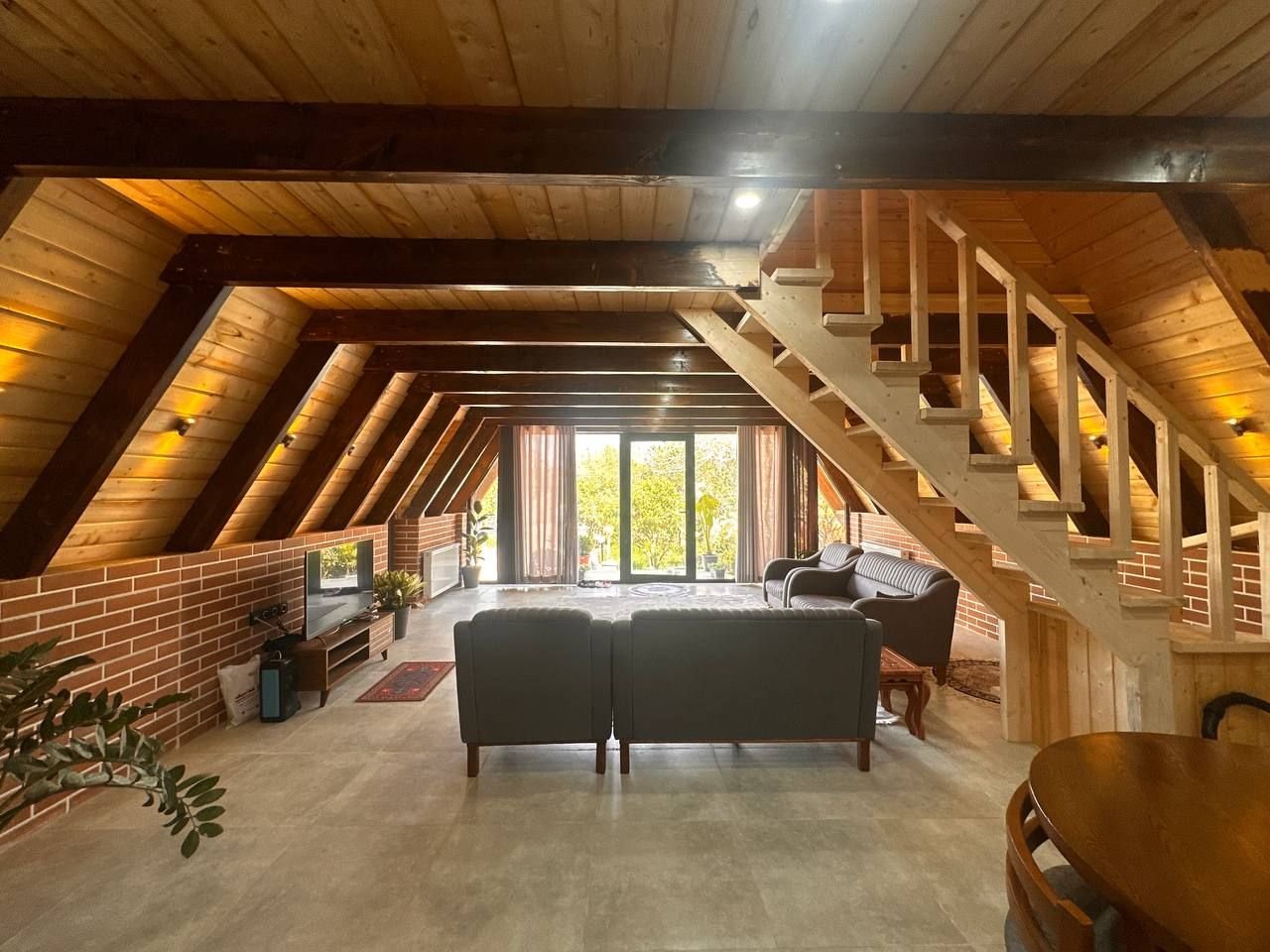 کلبه دوخوابه استخردار آبگرم ترمی