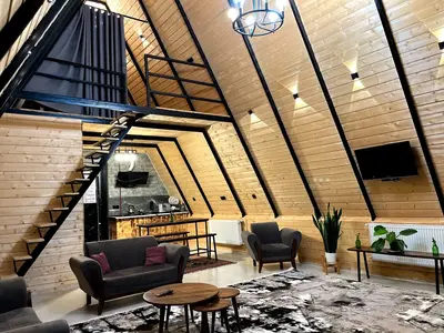 کلبه دوخوابه سوئیسی آرتان