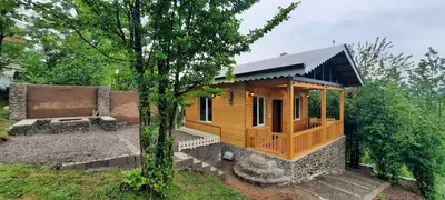 کلبه یک خوابه جنگلی گلسرک