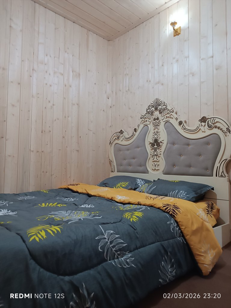 کلبه دوخوابه چوبی پارسا