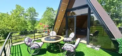 کلبه دوخوابه روستایی شالیزار گیسوم