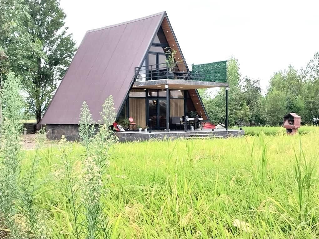 کلبه دوخوابه روستایی شالیزار گیسوم