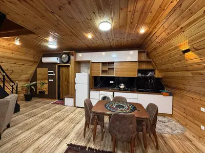 کلبه دوخوابه روستایی شالیزار  گیسوم