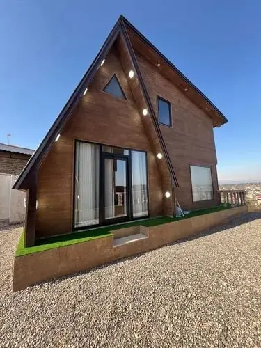 کلبه دوخوابه چوبی وارش ۱