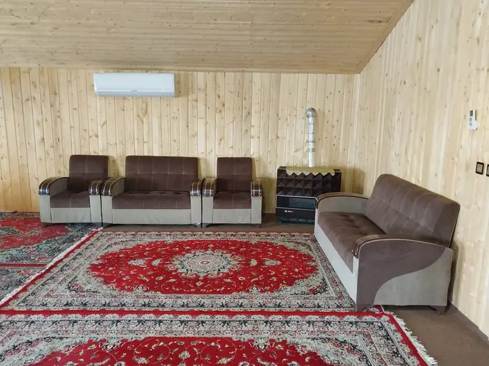 ویلا دوخوابه چوبی کاظمی
