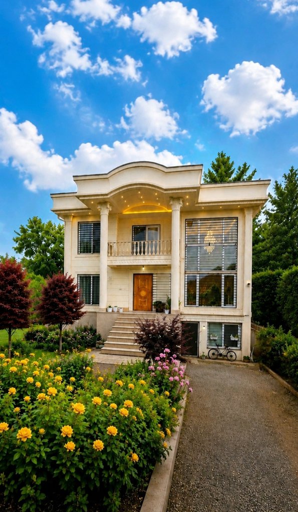 ویلا سه خوابه جنگلی دوبلکس آسمان