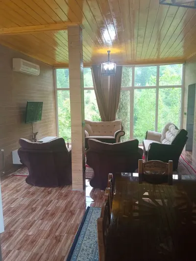 ویلا دوخوابه جنگلی دوبلکس بلوط دران