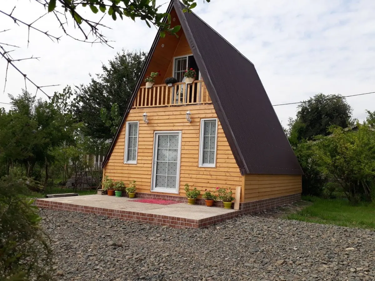 کلبه دوخوابه جنگلی دل نشین -