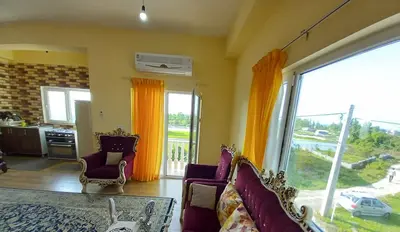 ویلا دوخوابه جنگلی استخردار آبگرم لیذا