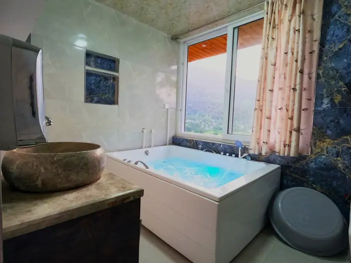 ویلا دوخوابه سوئدی دوبلکس جکوزی دار سحر