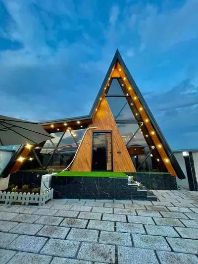 کلبه دوخوابه سوئیسی جکوزی دار ونداد لفور