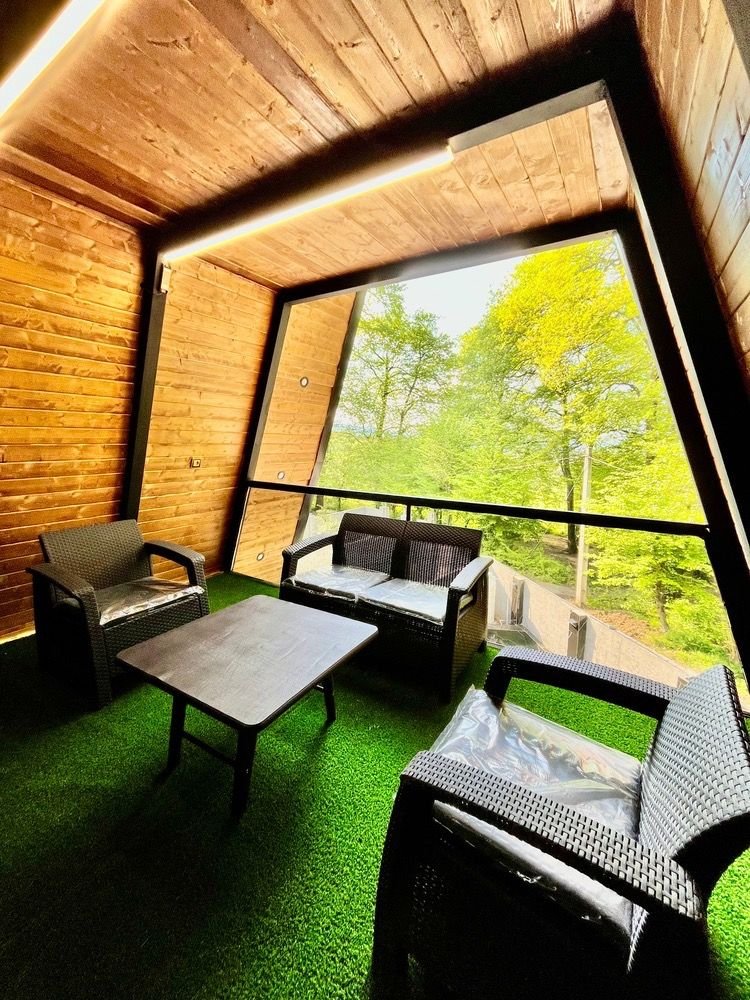 کلبه دوخوابه تریپلکس استخردار آبگرم ونداد