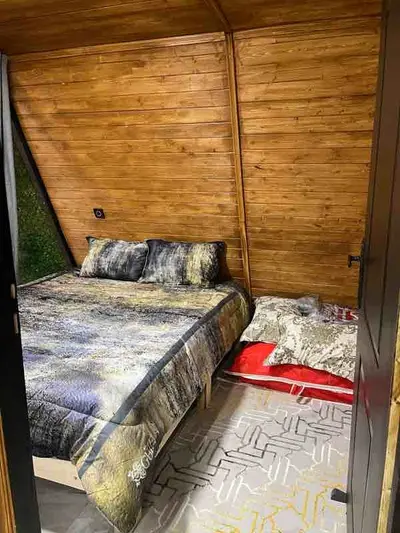 کلبه دوخوابه سوئیسی جکوزی دار ونداد لفور