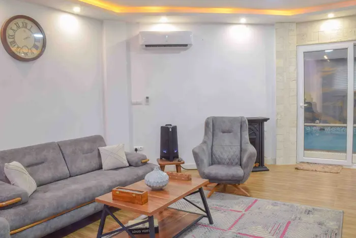 ویلا دوخوابه استخردار آبگرم شانگهای - سیستم صوتی در طبقه 0