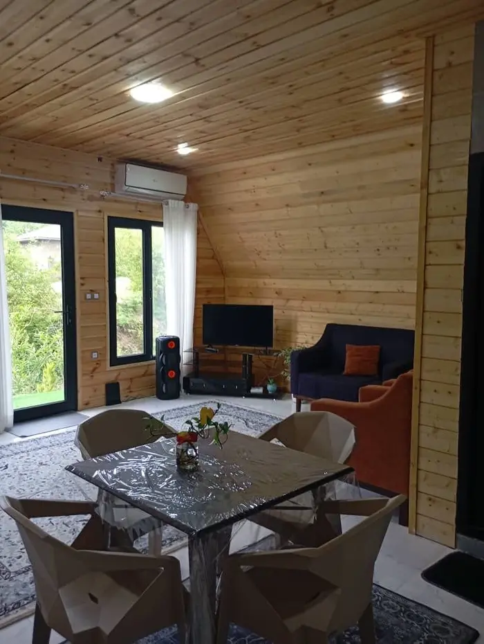 کلبه یک خوابه سوئیسی دوبلکس اسما