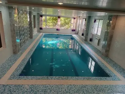 ویلا سه خوابه استخردار آبگرم تفتی