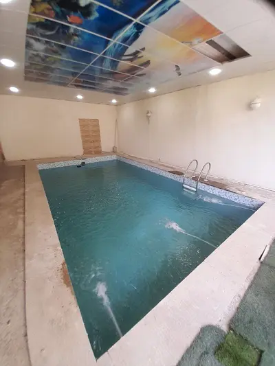 ویلا دوخوابه استخردار آبگرم باغ نگار