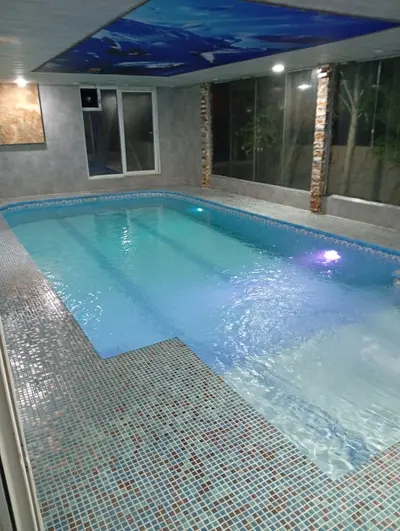 ویلا دوخوابه دوبلکس استخردار آبگرم درشیراز 