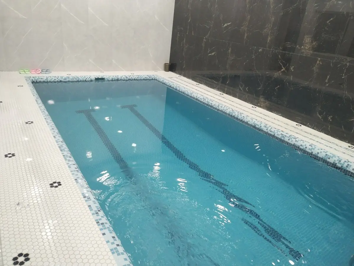 کلبه دوخوابه استخردار آبگرم سوئیسی ترانه