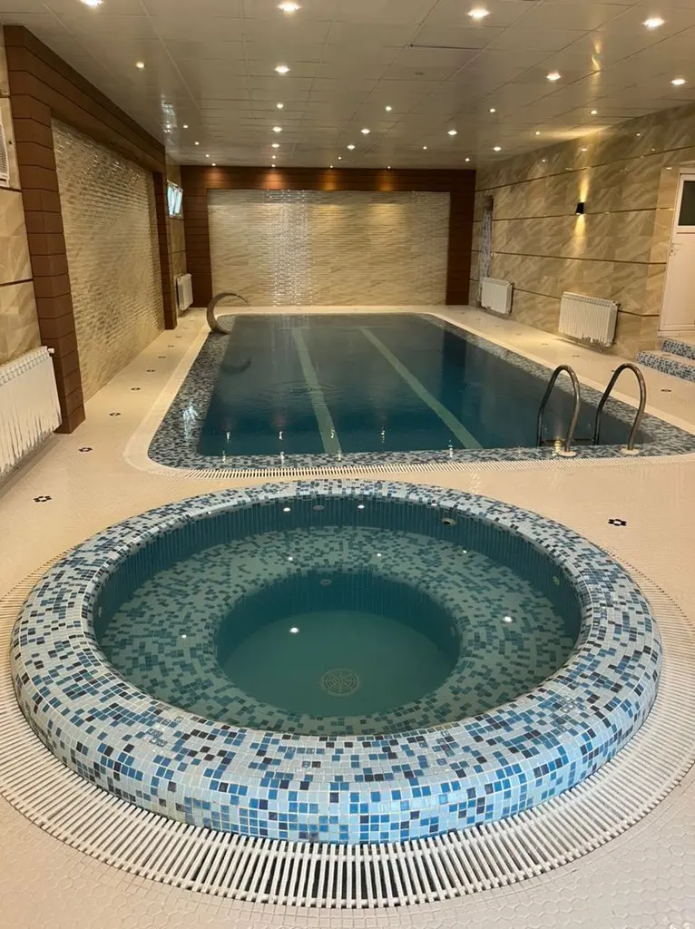 ویلا دوخوابه استخردار آبگرم باغ کیوی