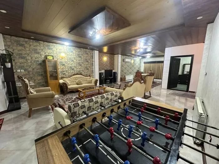 ویلا دوخوابه استخردار آبگرم ساحلی چمانده