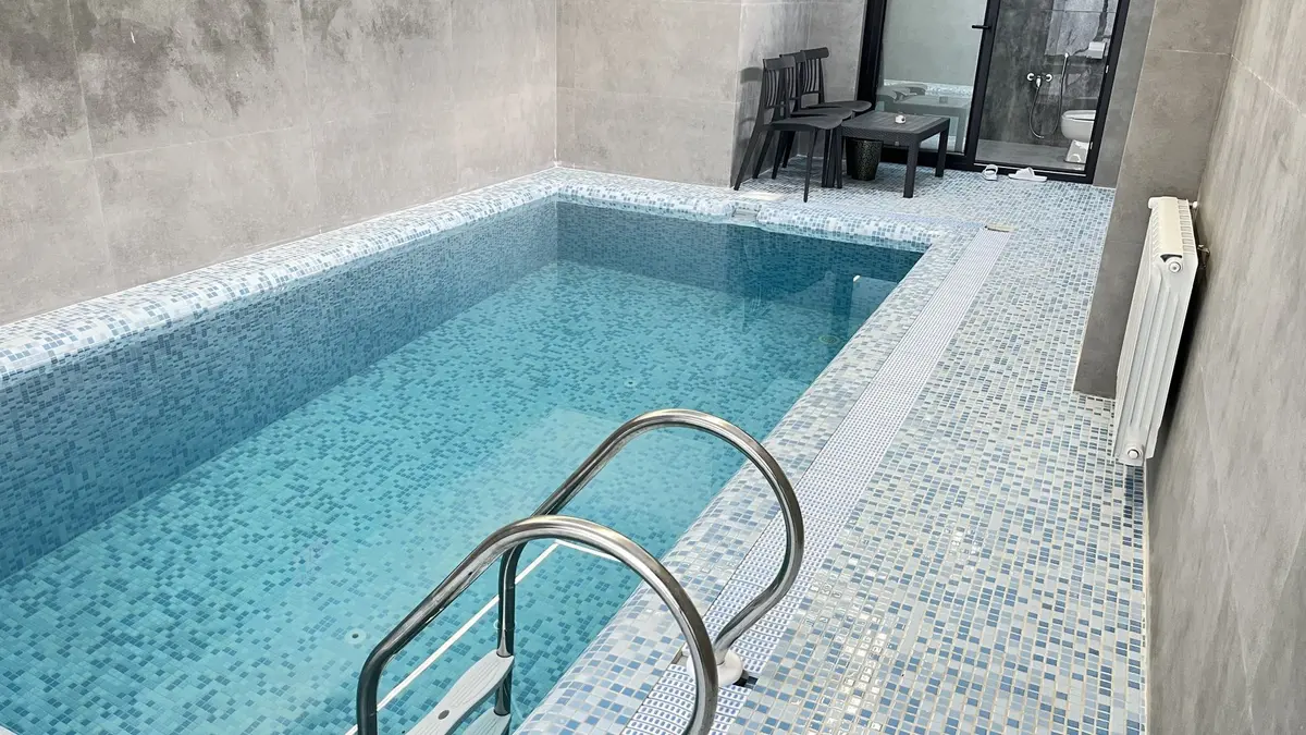 ویلا دوخوابه استخردار آبگرم مگنولیا 1 - استخر