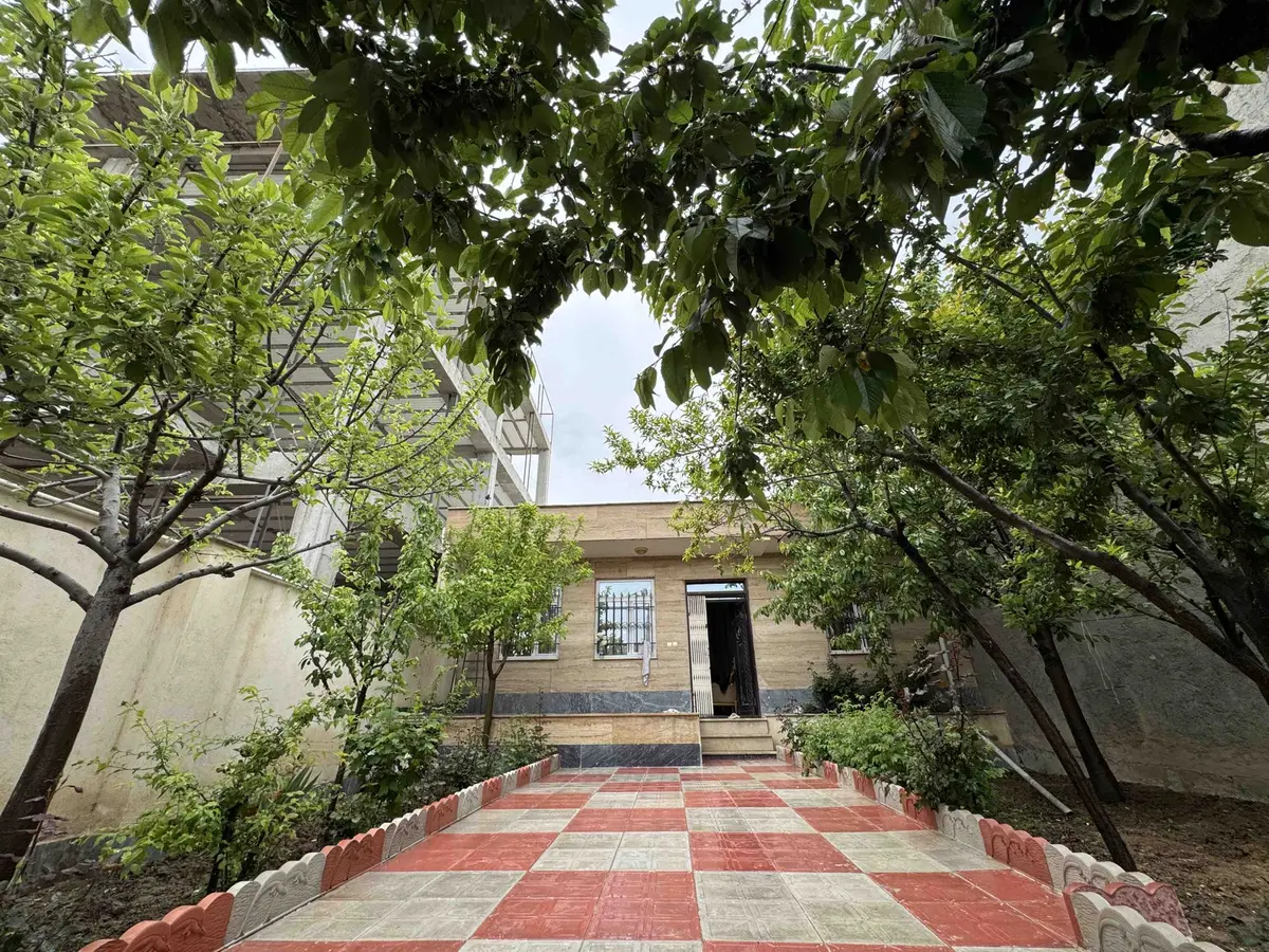 ویلا دوخوابه روستایی شام اسبی - نمای حیاط