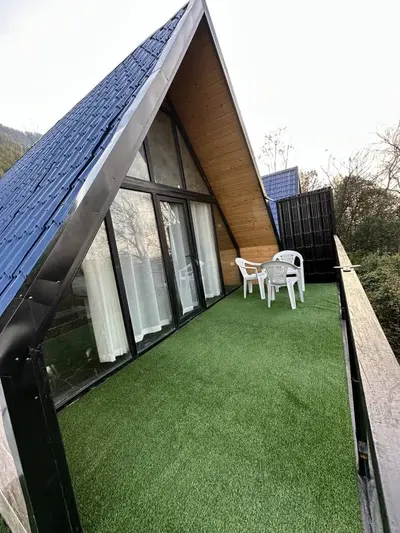 کلبه فلت سوئیسی سورتمه