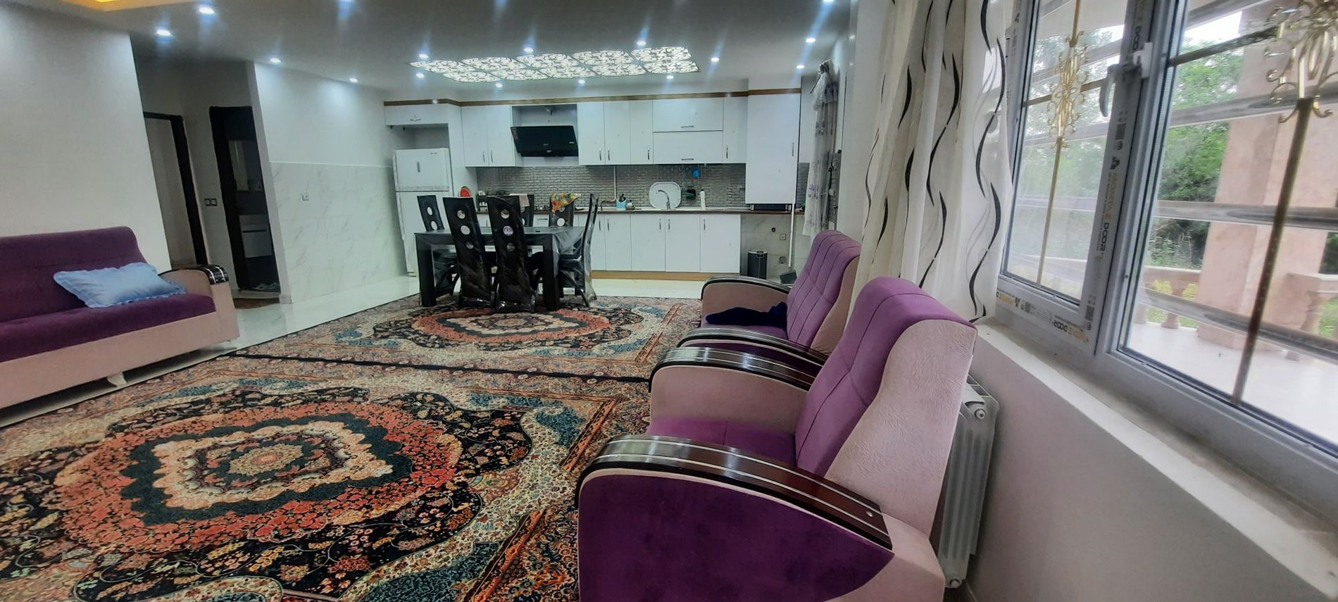 ویلا دوخوابه سفید مزگی