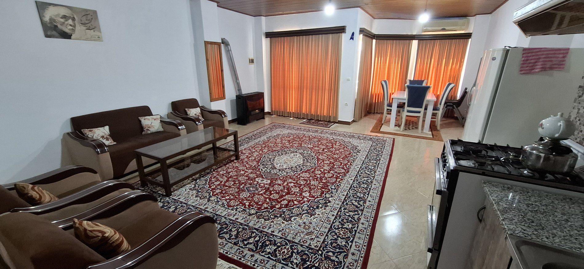 آپارتمان یک خوابه ساحلی کیامهر