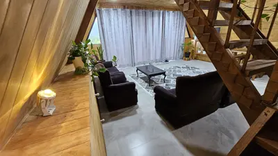 کلبه یک خوابه جکوزی دار ترنگ‌