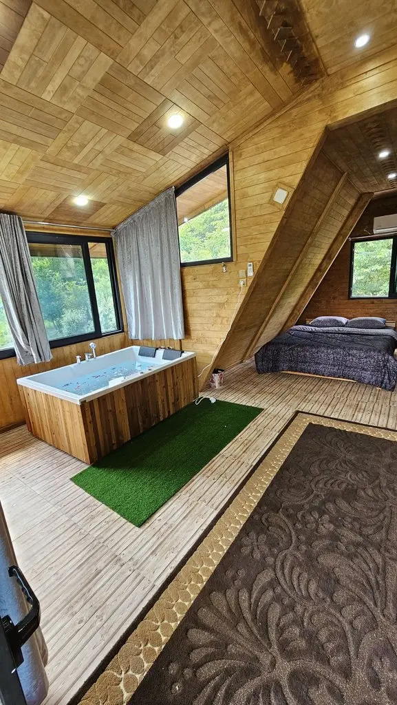 کلبه یک خوابه جکوزی دار ترنگ