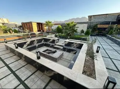 ویلا دوخوابه استخردار آبگرم قلعه شور