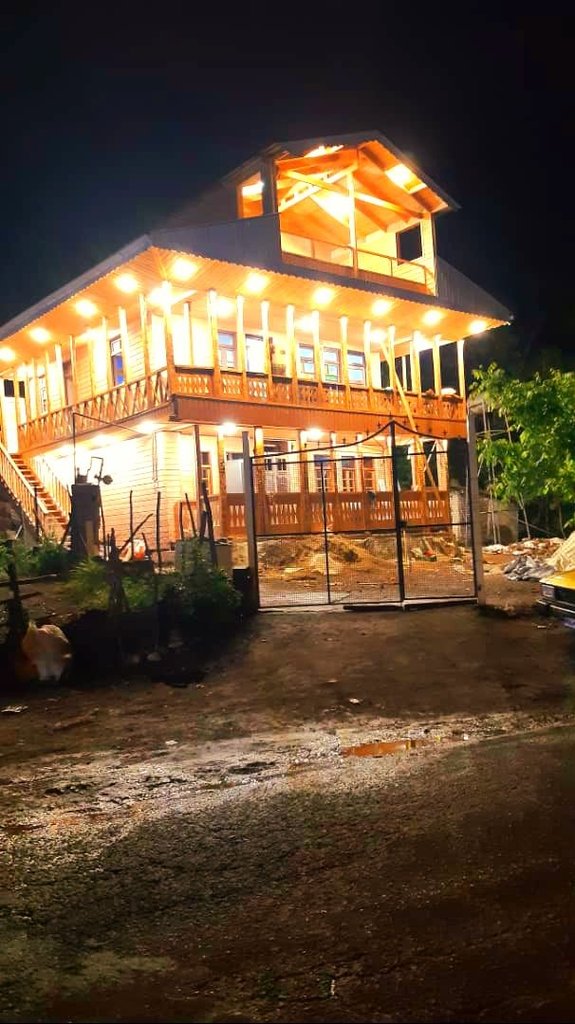 کلبه اقمتگاه گل چوبی ط ۲