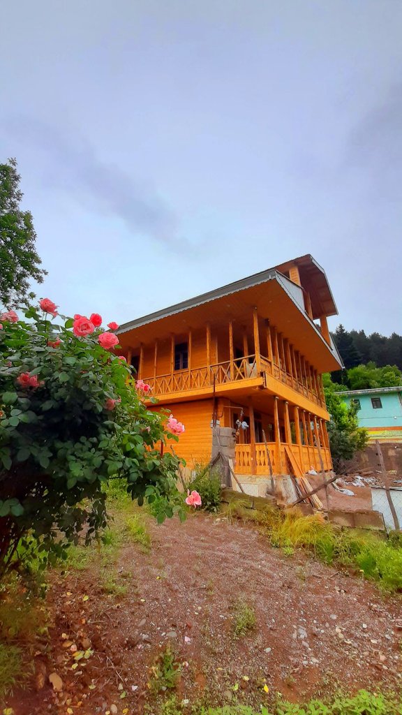 کلبه اقمتگاه گل چوبی ط ۲