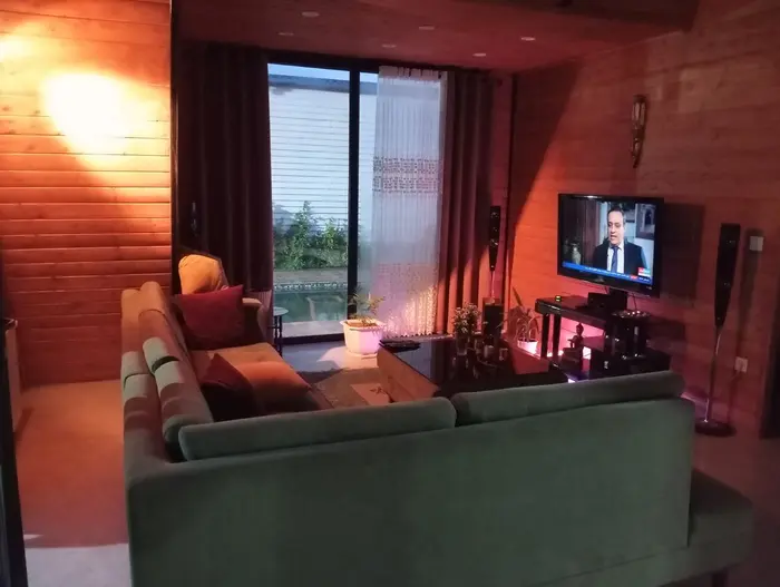 کلبه دوخوابه سوئیسی مقیم