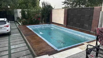 ویلا دوخوابه استخردار آبگرم پوپک