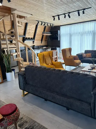 کلبه دوخوابه فول استخر جکوزی سوئیسی پولاریس