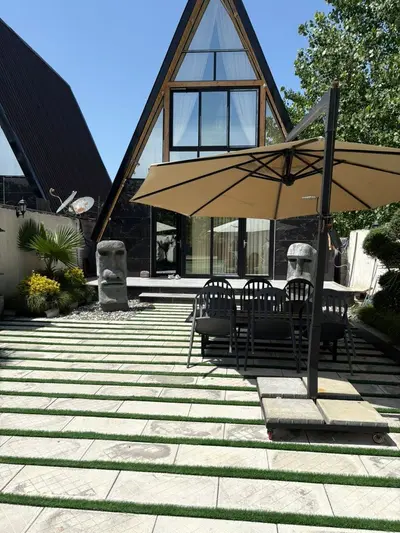 کلبه دوخوابه فول استخر جکوزی سوئیسی پولاریس