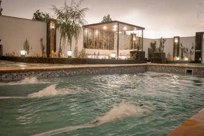 ویلا دو خوابه استخردار دهاتی