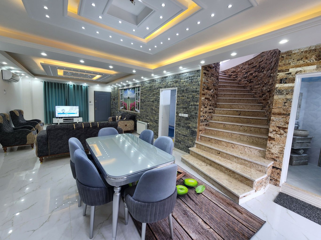 سه خوابه استخردار آبگرم کاظمی