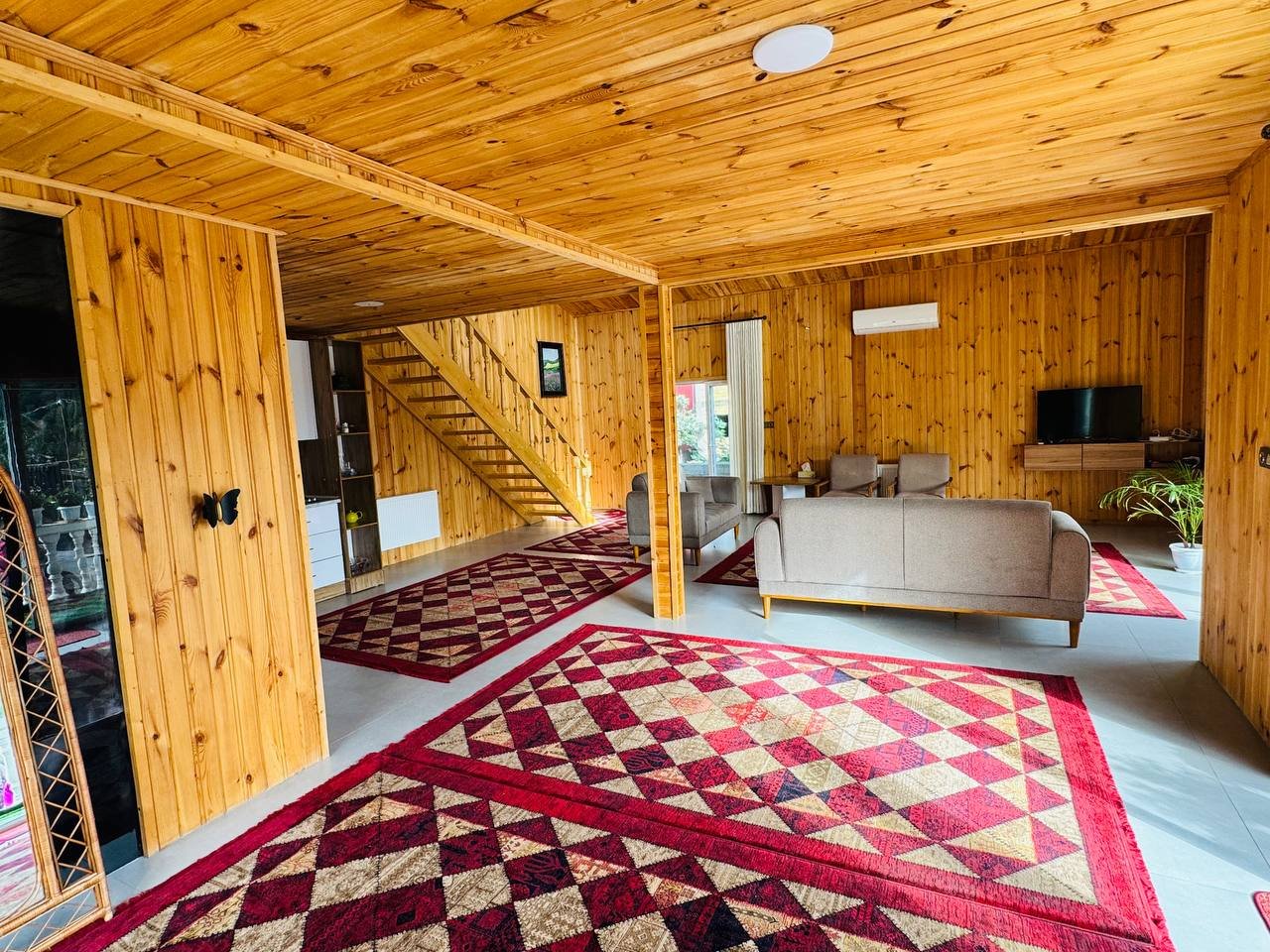 دوخوابه چوبی برکه 2