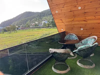 ویلا دوخوابه چوبی برکه 2