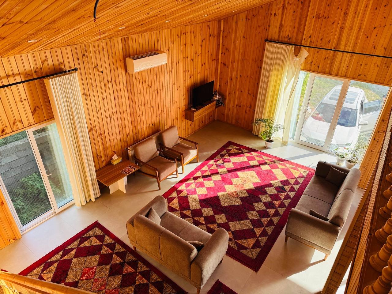 دوخوابه چوبی برکه 2