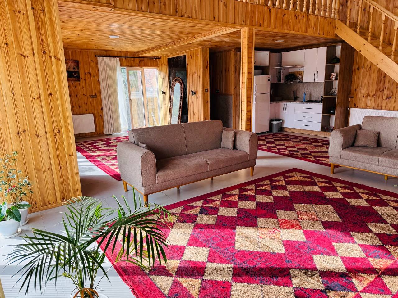 دوخوابه چوبی برکه 2